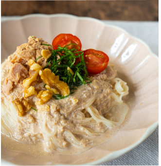 混ぜるだけ◎まろやか濃厚つけそうめん