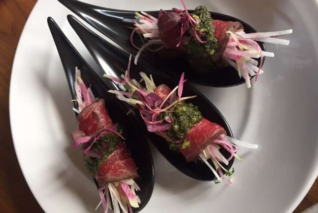 ローストビーフ くるみのジェノベーゼソース カリフォルニア くるみ協会 公式サイト