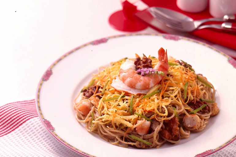 くるみのソースパスタ ちらし寿司風 カリフォルニア くるみ協会 公式サイト くるみのソースパスタ ちらし寿司風 カリフォルニア くるみ協会 公式サイト